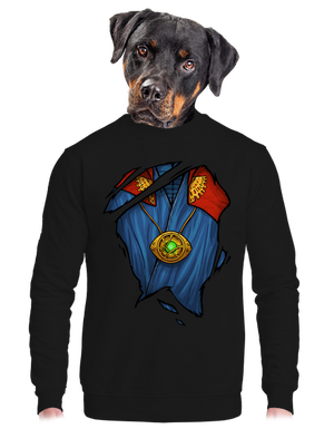 unisex mikina bez kapuce