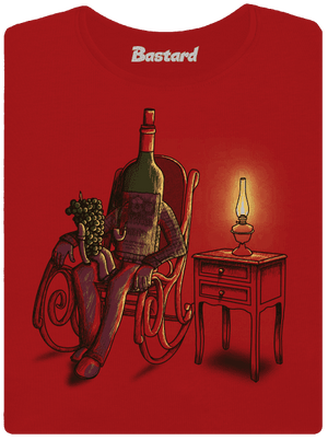 Dědo, vyprávěj dámské tričko premium Red Mal