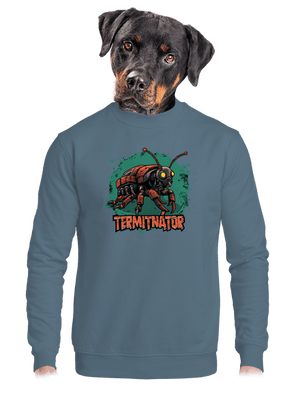 unisex mikina bez kapuce