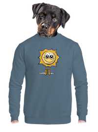 unisex mikina bez kapuce