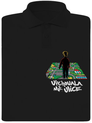 Vychovala mě ulice pánská polokošile Black