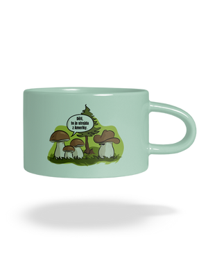 Strejda z Ameriky hrnek makronka Mint Macaron