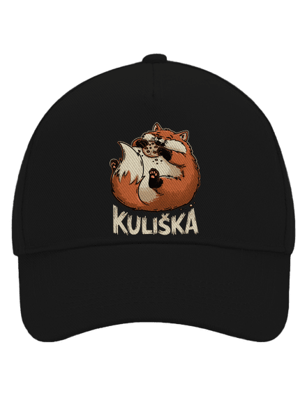 Kuliška kšiltovka baseballka Black