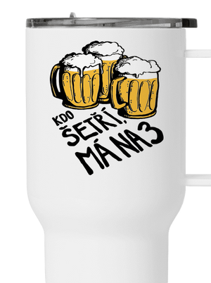 Kdo šetří, má na tři termohrnek White