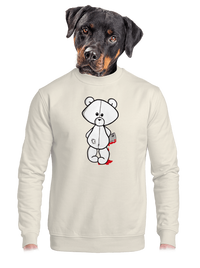 unisex mikina bez kapuce