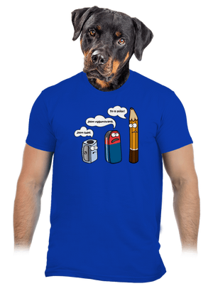 To si pište pánské tričko Royal Blue