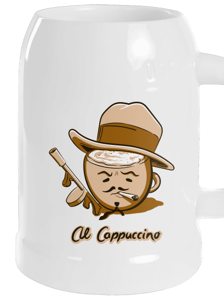 Al Cappuccino půllitr White