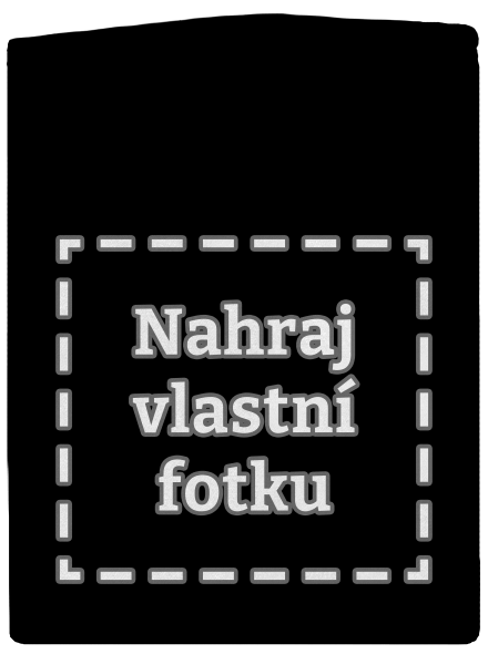 Vlastní potisk pánská mikina na zip Black