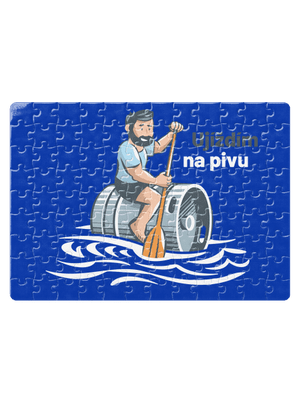 Ujíždím na pivu puzzle White