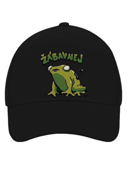 Žábavní kšiltovka baseballka Black