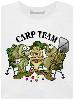 Carp Team dámské tričko s lemem White