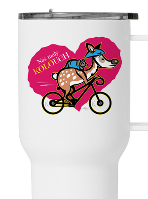 Kolouch na kole termohrnek White