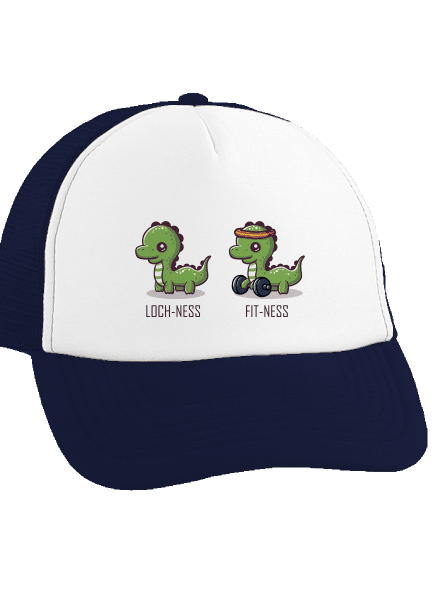 Fit-ness kšiltovka truckerka French Navy cap