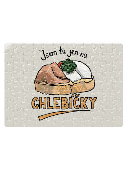 Na chlebíčky puzzle White