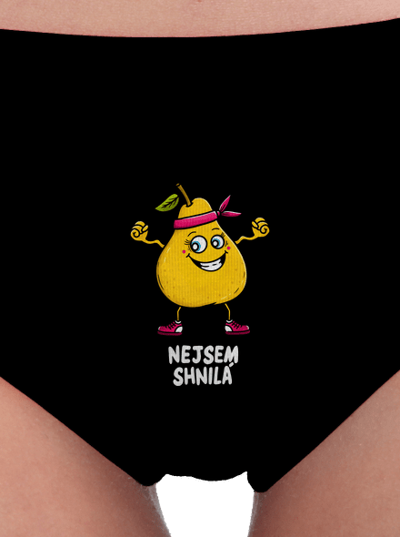 Nejsme shnilí dámské kalhotky Black