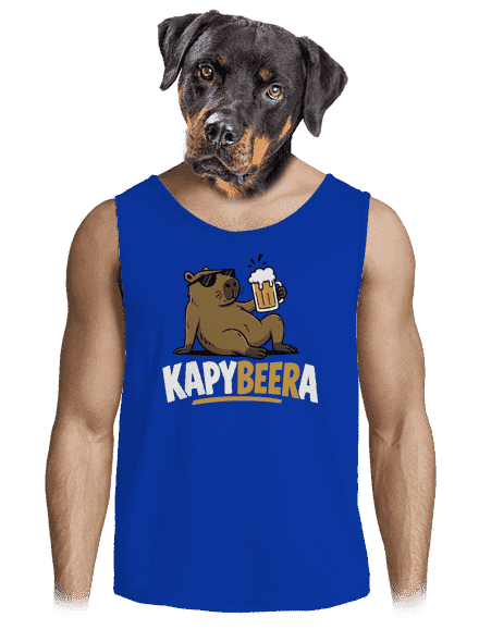 Kapybeera pánské tílko Royal Blue