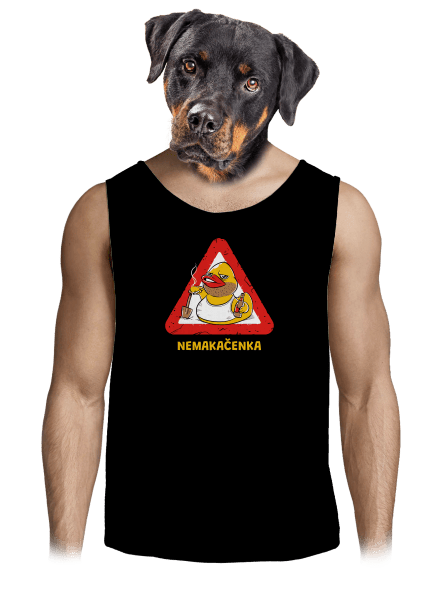Nemakačenka pánské tílko Black