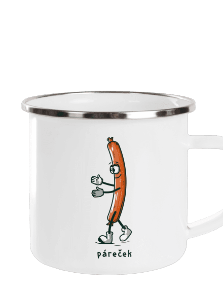 Páreček plecháček White