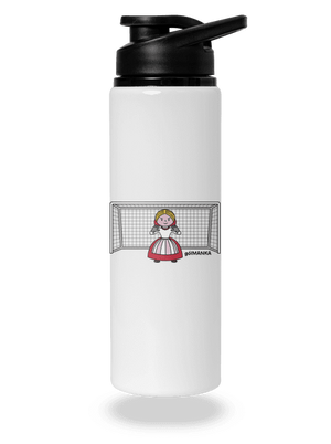 Gólmanka lahev na vodu White