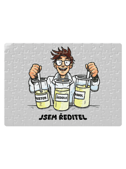 Jsem ředitel puzzle White