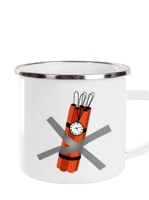 Dynamit plecháček White