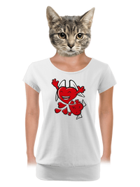 dámské tričko s lemem