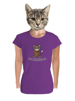 Košiška dámské tričko premium Purple