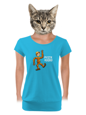 dámské tričko s lemem