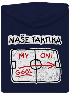 Naše taktika pánská mikina na zip Navy