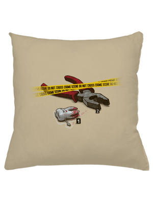 Zoubkovražda polštář Beige