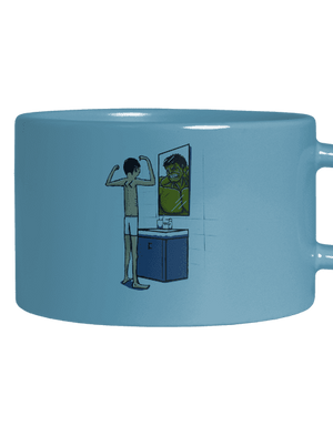 Hulk hrnek makronka Blue Macaron