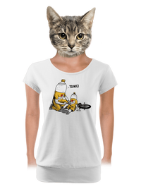 dámské tričko s lemem