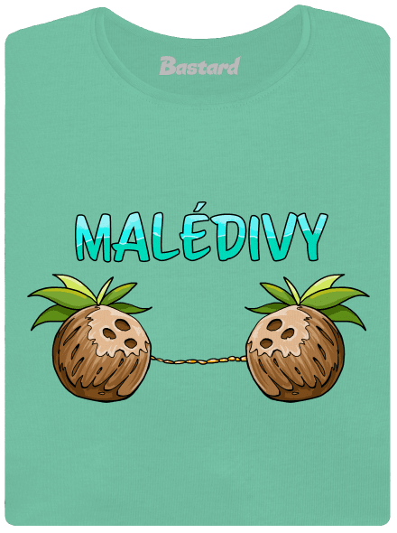 Malédivy dámské tričko premium Mint Mal