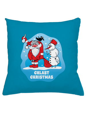 Chlast Christmas polštář Blue Turquoise