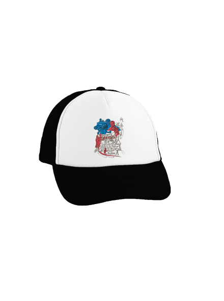 Jsem Čech kšiltovka truckerka Black cap