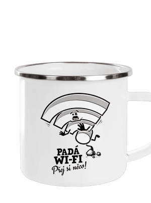 Padá wi-fi plecháček White