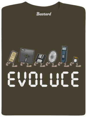 Evoluce úložiště pánské dlouhý rukáv Urban Khaki