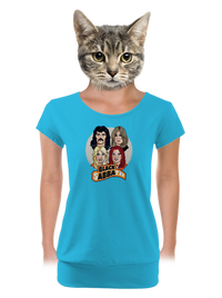 dámské tričko s lemem