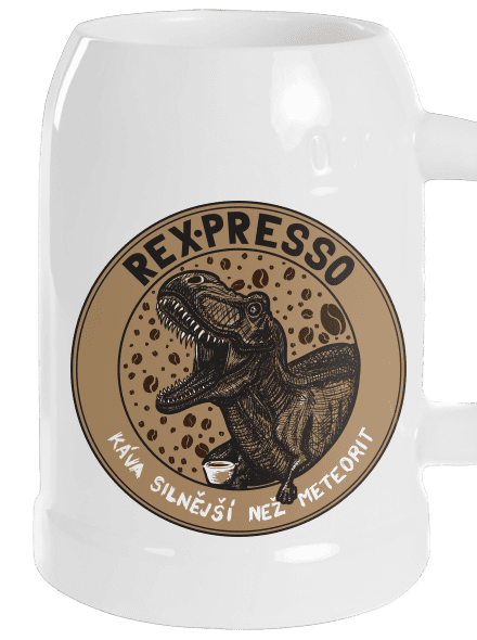 Rex-presso půllitr White