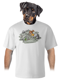 unisex tričko oversized