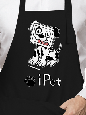 iPet zástěra Black