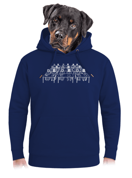 Cimrman: Debil, blbeček unisex mikina premium Navy