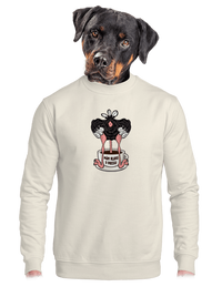 unisex mikina bez kapuce