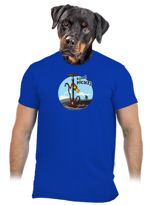 Klidně píchej pánské tričko Royal Blue