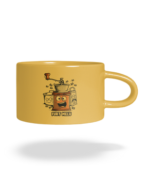 Mlýnek hrnek makronka Yellow Macaron