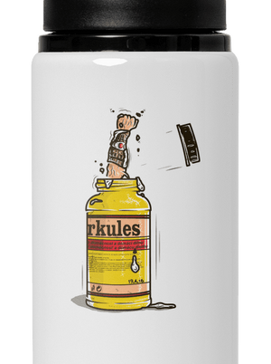 Herkules lahev na vodu White