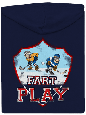 Fart Play pánská mikina na zip Navy