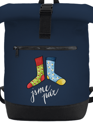 Jsme ponožkový pár batoh French Navy