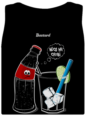 Rum a Cola dámské tílko klasické Black