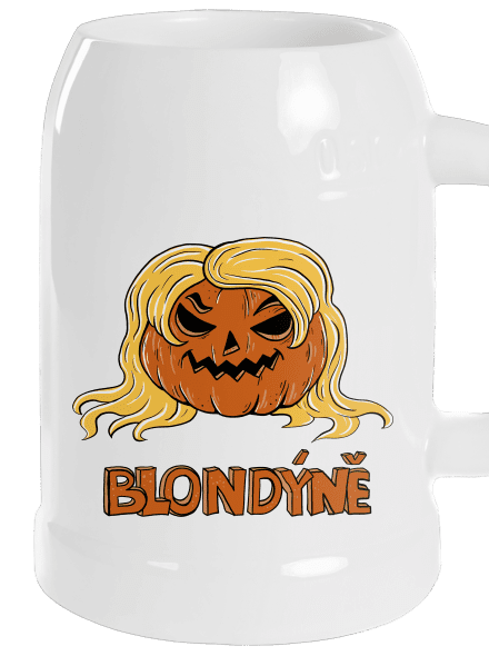 Blondýně půllitr White